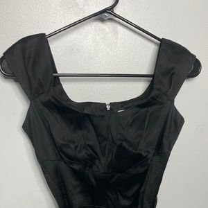 White House black market black penciled dress